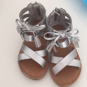 Silver Sandals